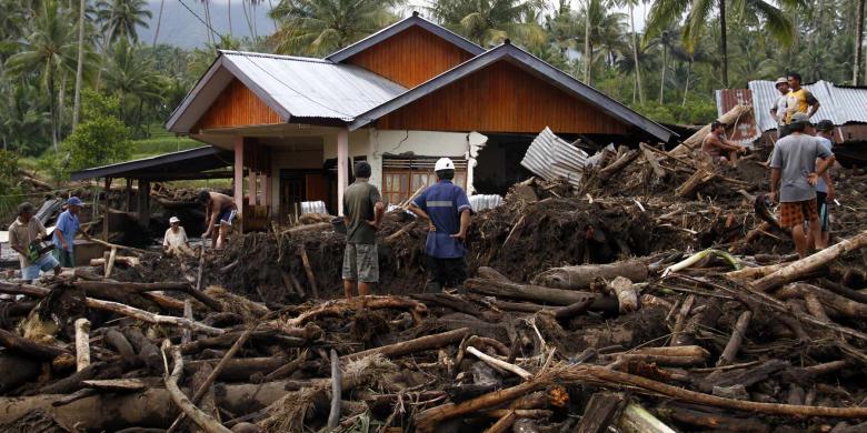 Bupati: Banjir Bandang di Mitra Akibat Perambahan Hutan